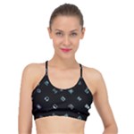 Noice, Dark, Gamer, Games, Gaming, Logo Basic Training Sports Bra