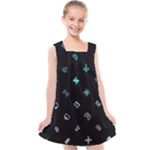 Noice, Dark, Gamer, Games, Gaming, Logo Kids  Cross Back Dress