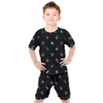 Noice, Dark, Gamer, Games, Gaming, Logo Kids  T-Shirt and Shorts Set