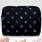 Noice, Dark, Gamer, Games, Gaming, Logo Make Up Pouch (Large)