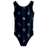 Noice, Dark, Gamer, Games, Gaming, Logo Kids  Cut-Out Back One Piece Swimsuit