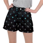 Noice, Dark, Gamer, Games, Gaming, Logo Women s Ripstop Shorts