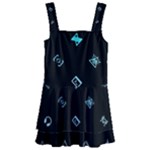 Noice, Dark, Gamer, Games, Gaming, Logo Kids  Layered Skirt Swimsuit