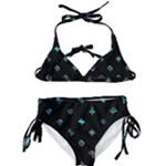 Noice, Dark, Gamer, Games, Gaming, Logo Kids  Classic Bikini Set