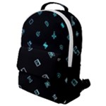 Noice, Dark, Gamer, Games, Gaming, Logo Flap Pocket Backpack (Small)