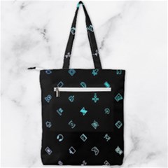 Double Zip Up Tote Bag 