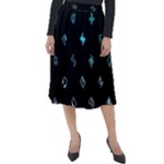 Noice, Dark, Gamer, Games, Gaming, Logo Classic Velour Midi Skirt 