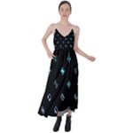 Noice, Dark, Gamer, Games, Gaming, Logo Tie Back Maxi Dress