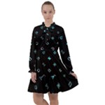 Noice, Dark, Gamer, Games, Gaming, Logo All Frills Dress