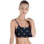 Noice, Dark, Gamer, Games, Gaming, Logo Layered Top Bikini Top 