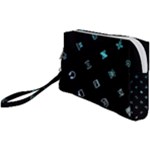 Noice, Dark, Gamer, Games, Gaming, Logo Wristlet Pouch Bag (Small)