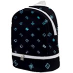 Noice, Dark, Gamer, Games, Gaming, Logo Zip Bottom Backpack