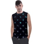 Noice, Dark, Gamer, Games, Gaming, Logo Men s Regular Tank Top