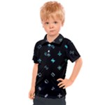 Noice, Dark, Gamer, Games, Gaming, Logo Kids  Polo T-Shirt