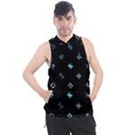 Noice, Dark, Gamer, Games, Gaming, Logo Men s Sleeveless Hoodie