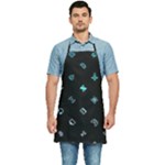 Noice, Dark, Gamer, Games, Gaming, Logo Kitchen Apron