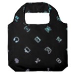 Noice, Dark, Gamer, Games, Gaming, Logo Premium Foldable Grocery Recycle Bag