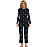 Noice, Dark, Gamer, Games, Gaming, Logo Womens  Long Sleeve Lightweight Pajamas Set