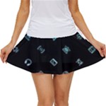 Noice, Dark, Gamer, Games, Gaming, Logo Women s Skort