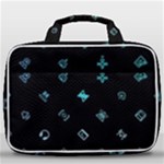 Noice, Dark, Gamer, Games, Gaming, Logo Travel Toiletry Bag With Hanging Hook