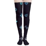 Noice, Dark, Gamer, Games, Gaming, Logo Thigh High Stockings