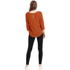 Chiffon Quarter Sleeve Blouse 