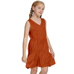 Kids  Sleeveless Tiered Mini Dress 