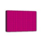 Purple Lego Texture Macro, Purple Dots Background Mini Canvas 6  x 4  (Stretched)