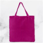 Purple Lego Texture Macro, Purple Dots Background Grocery Tote Bag