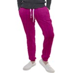 Purple Lego Texture Macro, Purple Dots Background Men s Jogger Sweatpants