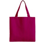 Purple Lego Texture Macro, Purple Dots Background Zipper Grocery Tote Bag