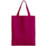 Purple Lego Texture Macro, Purple Dots Background Zipper Classic Tote Bag