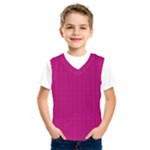 Purple Lego Texture Macro, Purple Dots Background Kids  Basketball Tank Top