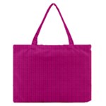 Purple Lego Texture Macro, Purple Dots Background Zipper Medium Tote Bag