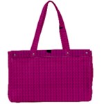 Purple Lego Texture Macro, Purple Dots Background Canvas Work Bag