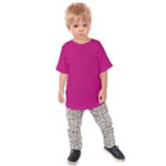 Purple Lego Texture Macro, Purple Dots Background Kids  Raglan T-Shirt