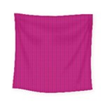 Purple Lego Texture Macro, Purple Dots Background Square Tapestry (Small)