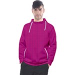 Purple Lego Texture Macro, Purple Dots Background Men s Pullover Hoodie