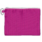 Purple Lego Texture Macro, Purple Dots Background Canvas Cosmetic Bag (XXL)