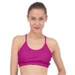 Purple Lego Texture Macro, Purple Dots Background Basic Training Sports Bra