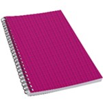 Purple Lego Texture Macro, Purple Dots Background 5.5  x 8.5  Notebook