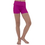 Purple Lego Texture Macro, Purple Dots Background Kids  Lightweight Velour Yoga Shorts