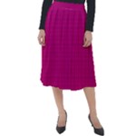 Purple Lego Texture Macro, Purple Dots Background Classic Velour Midi Skirt 