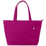 Purple Lego Texture Macro, Purple Dots Background Back Pocket Shoulder Bag 