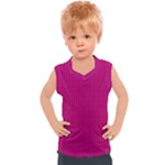 Purple Lego Texture Macro, Purple Dots Background Kids  Sport Tank Top