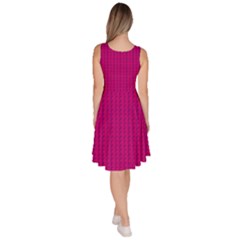 Knee Length Skater Dress With Pockets 