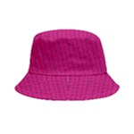 Purple Lego Texture Macro, Purple Dots Background Bucket Hat