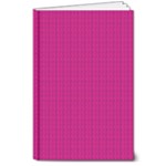 Purple Lego Texture Macro, Purple Dots Background 8  x 10  Hardcover Notebook