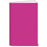 Purple Lego Texture Macro, Purple Dots Background 8  x 10  Softcover Notebook