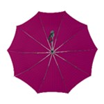 Purple Lego Texture Macro, Purple Dots Background Automatic Folding Umbrella with Case (Large)